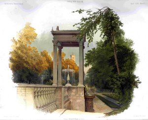 Fontaine à Sanssouci, Potsdam - Carl Graeb